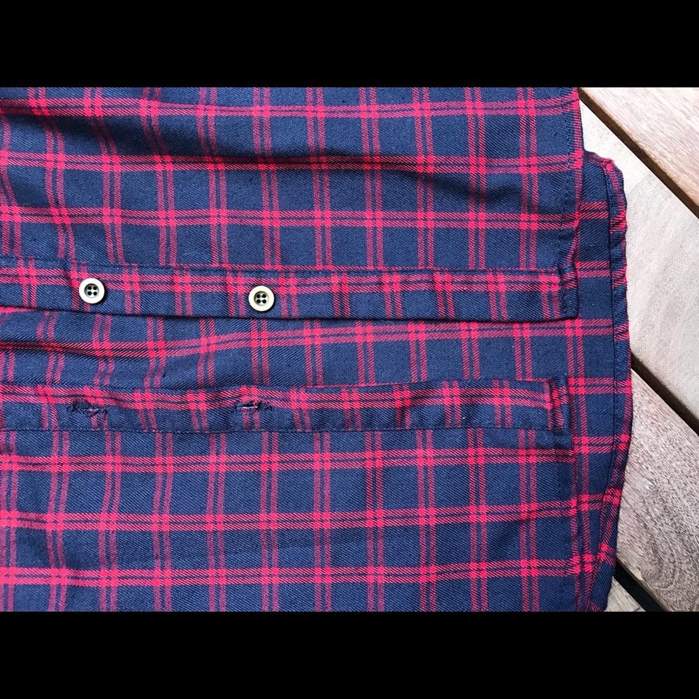 1986 Plaid Button Up - image 4